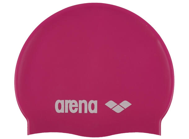 Arena Classic Silicone Jr Cap fuchsia/white, Str. 1SIZE 