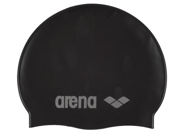 Arena Classic Silicone Jr Cap silver/black, Str. 1SIZE 