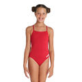 Arena G Team Swimsuit ChallengeSolid Red