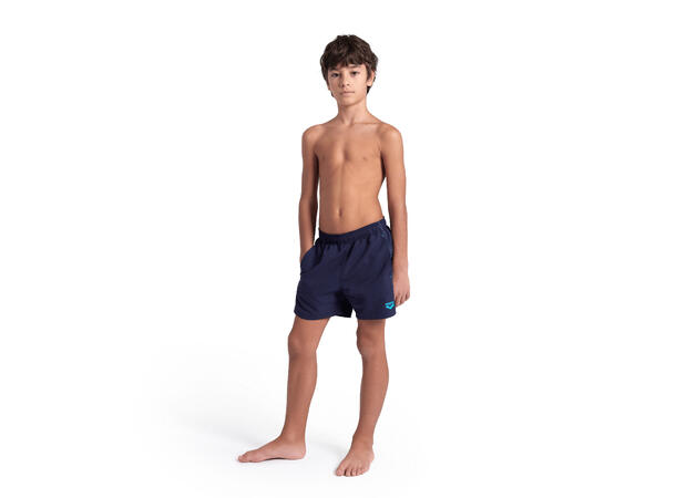 Arena BOYS BEACH BOXER SOLID R NAVY-TURQUOISE 