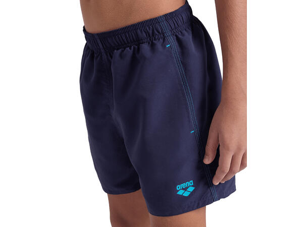 Arena BOYS BEACH BOXER SOLID R NAVY-TURQUOISE 