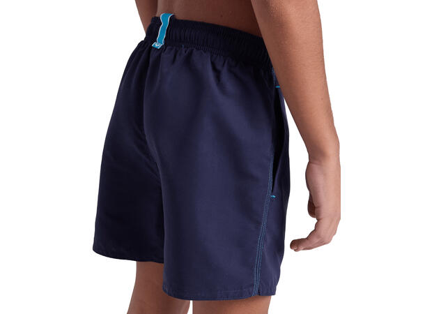 Arena BOYS BEACH BOXER SOLID R NAVY-TURQUOISE 