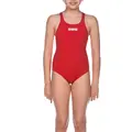 Arena Girl Solid Swim Pro Jr Red