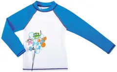 Arena AWT Kids Boy Uv L/s Tee White/Blue