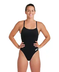 Arena W Team Swimsuit ChallengeSolid Black