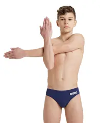 Arena B Team Swim Briefs Solid Navy