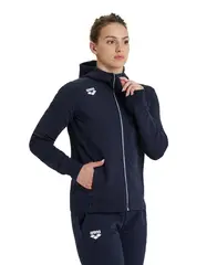 Arena W Team Hooded Jacket Panel Navy