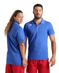 Arena Team Poloshirt Solid Cotton Royal