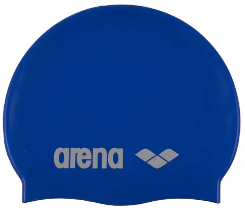 Arena Classic Silicone Cap denim/silver, Str. 1SIZE