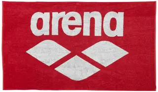 POOL SOFT TOWEL RED-WHITE