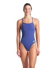ARENA W TEAM SWIMSUIT CHALLENGE SOLID FUTURE DUSK-WATER