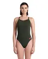 Arena W Team Swimsuit ChallengeSolid Dark sage