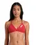 Arena W Team Swim Top Tie Back Solid Red