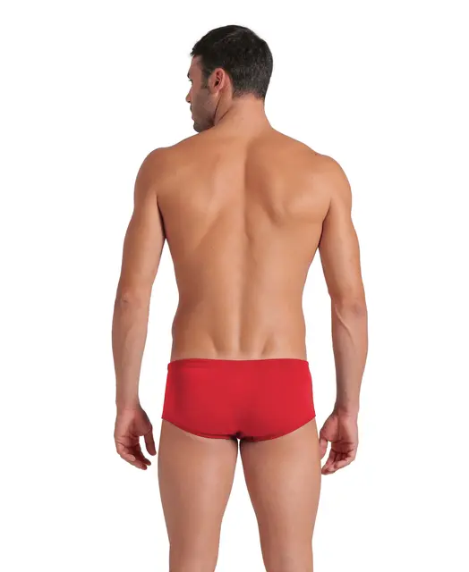 Arena M Team Swim Low Waist Sh Solid Red 