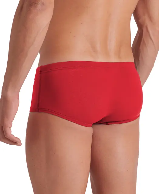 Arena M Team Swim Low Waist Sh Solid Red 