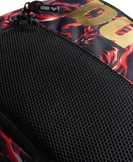Arena Spiky III Backpack 45 Allover Multi-Black, Str. 1SIZE