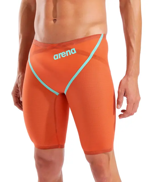 Arena M Carbon Glide Jammer LE SUNSET CORAL 
