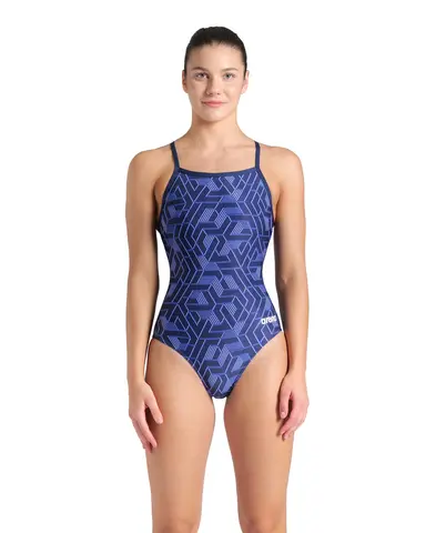 Arena W ESCAPE SWIMSUIT LIGHTDROP BACK NAVY-TEAM NAVY