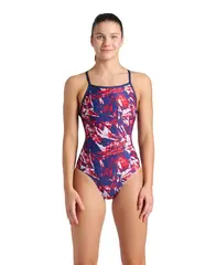Arena W Team Crackle Lightdrop Back Navy-Team RedWhiteBlue