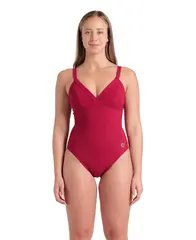 Arena W Swimsuit Lara Red Onion