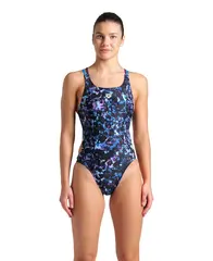 Arena W Rockin Swim Tech Multi Multi Water-Blue River-Purple