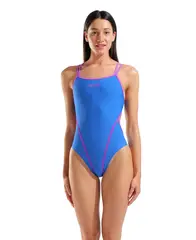 ARENA W HYPERFLOW DOUBLE CROSS BACK IMPERIAL BLUE-PURPLE