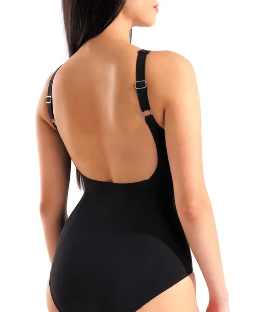 Arena W Isa Squared Back Black-Fairy Rose 