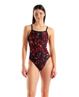 Arena W Graphic Swimsuit Challenge Multi-Black