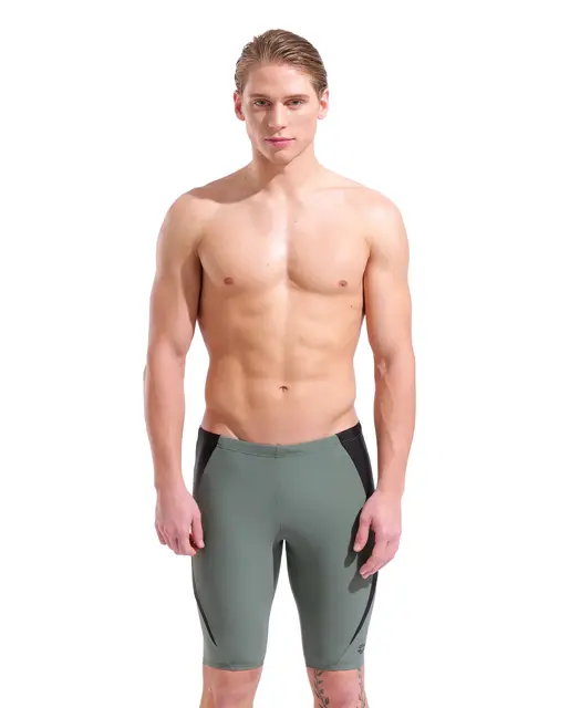 ARENA M ARENA KIKKO PANEL SWIM JAMMER SAGE-BLACK 